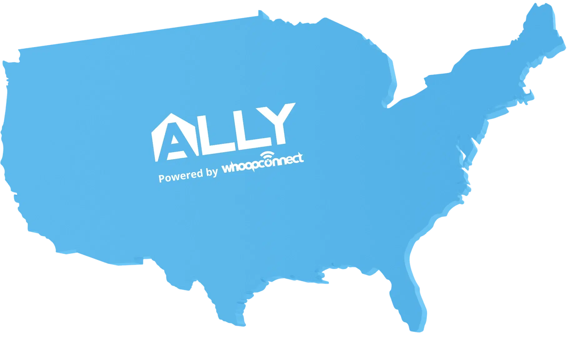 Ally coverage map
